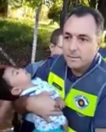 Policiais Militares de Nova Odessa salvam bebê engasgado