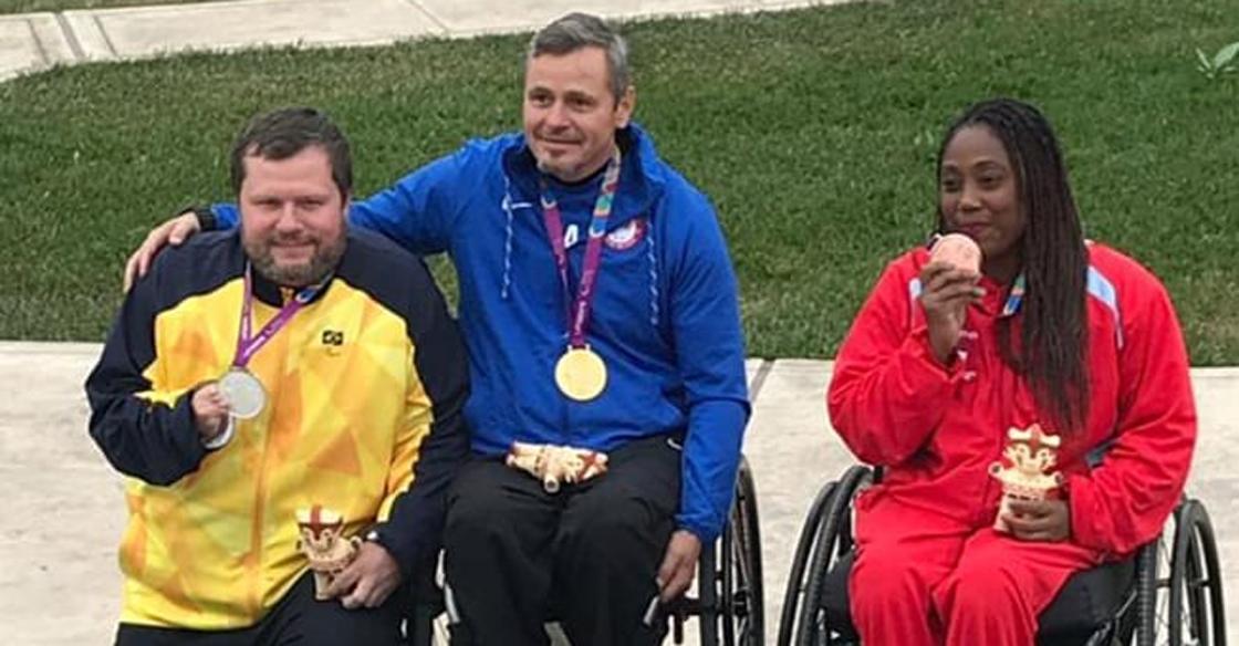 O Brasil conquistou medalha no tiro de pistola no Parapan-americano de Lima 2019. Geraldo Rosenthal faturou a medalha de prata na prova de Pistola 25m SH1