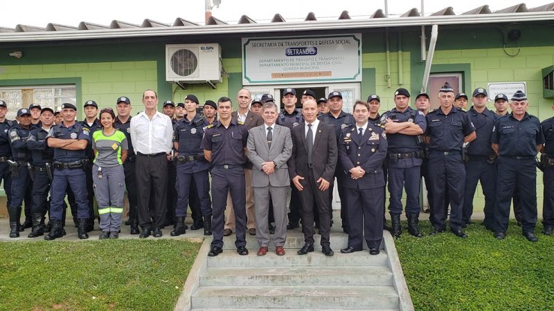 A Prefeitura de Vinhedo, no interior de São Paulo, promoveu a quinta edição do Congresso de Guardas Municipais e Segurança Pública