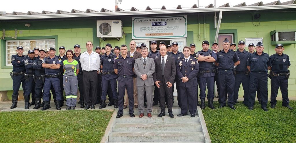 A Prefeitura de Vinhedo, no interior de São Paulo, promoveu a quinta edição do Congresso de Guardas Municipais e Segurança Pública