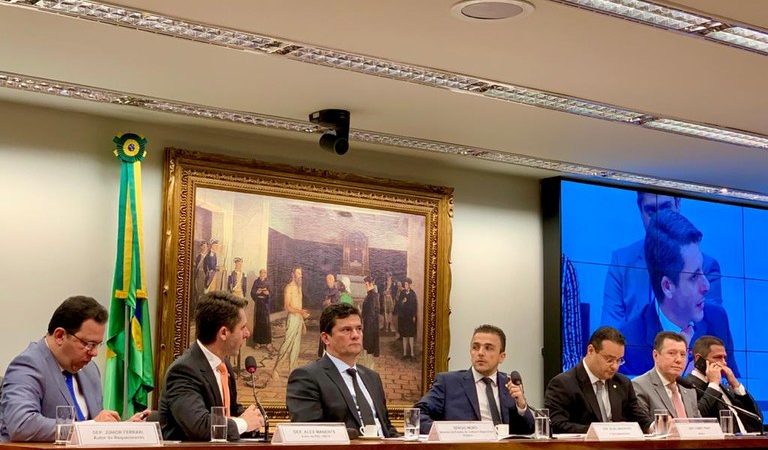 Ministro Sergio Moro vai à Câmara dos Deputados defender a prisão após condenação em segunda instância