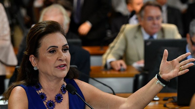 O Senado analisa projeto que autoriza mulheres a se alistarem para prestar serviço militar não obrigatório