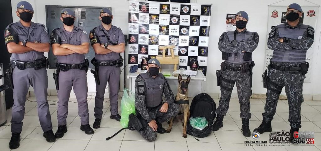 Trio, de 18, 17 e 16 anos, portava mais de 400 porções de droga na Vila Leopoldina e foi pego 5º Batalhão de Policiamento de Choque