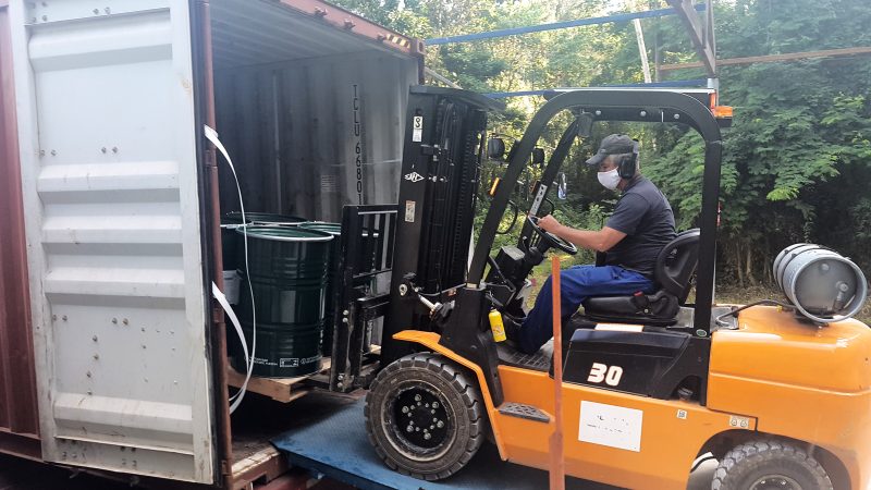 Fica pronta o primeiro carregamento de nitrocelulose grau militar da Imbel para exportação para os Estados Unidos