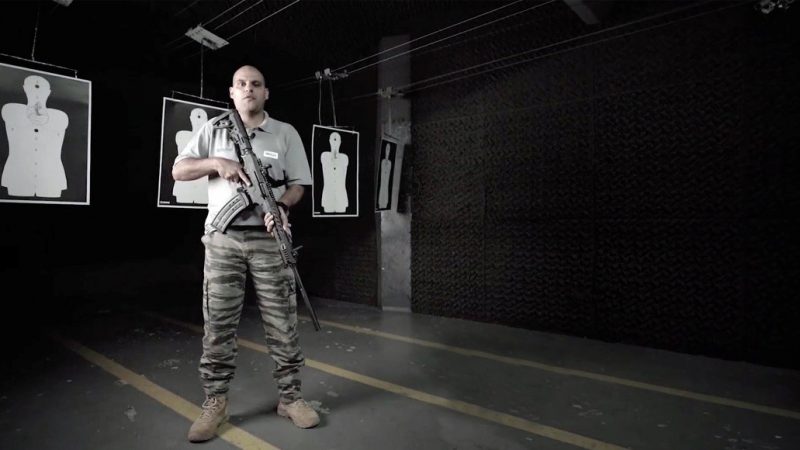 Empresa de segurança investiu na compra de espingardas da fabricante turca Typhoon F12, uma semiautomática com 10 munições