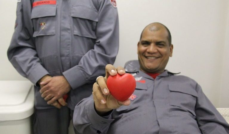 Campanha de doação de sangue organizada pelo Corpo de Bombeiros da Polícia Militar do Estado de São Paulo segue até setembro