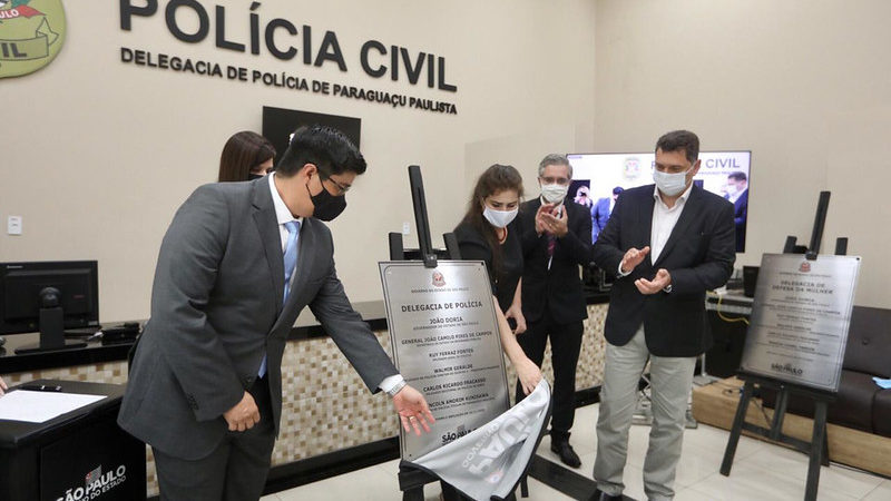 Governo inaugura sedes e reforma de delegacias em Palmital e Paraguaçu Paulista além de um novo prédio para a DDM de Paraguaçu