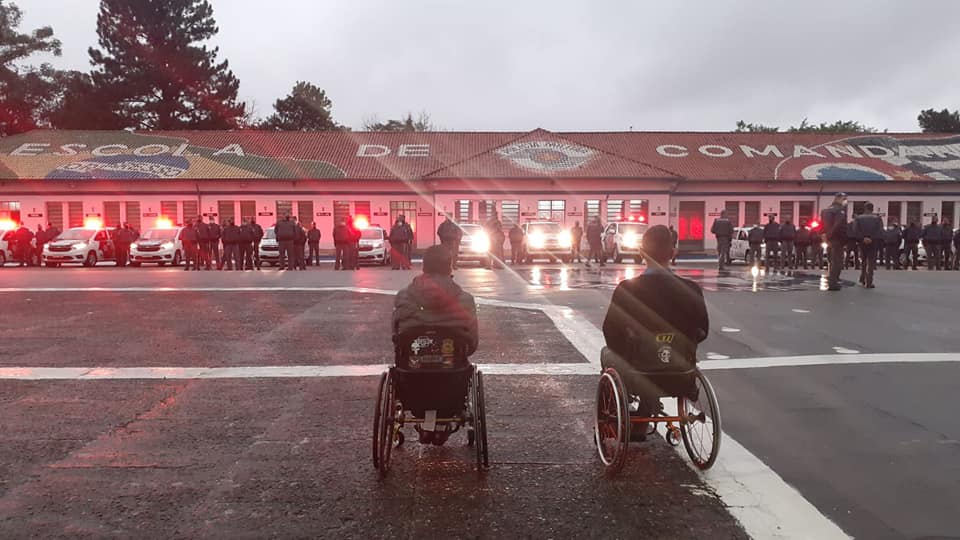 Pelo projeto, os PM's readaptados poderão progredir na carreira até o posto de subtenentes (Foto Associação Apmdfesp)