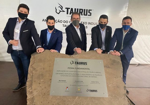 As obras de expansão da Taurus vão começar ainda esse mês e contam com investimento de mais de R$110 milhões