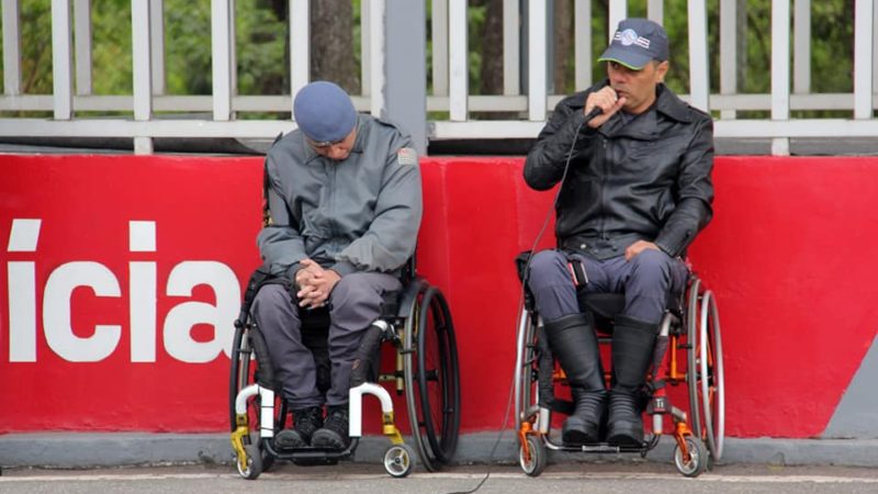 Agora os PM's aposentados ou com mobilidade reduzidas que desejarem poderão executar trabalhos internos na Instituição