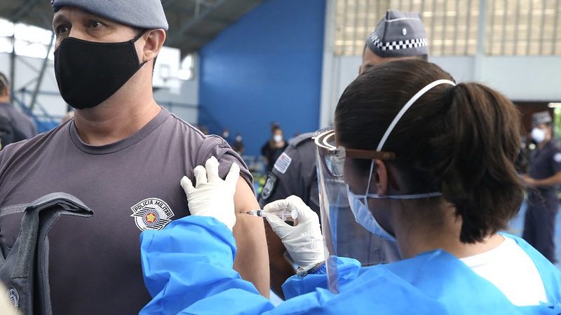 A vacinação contou com o apoio da Secretaria de Estado da Saúde e registrou 82 postos de aplicação em todo o Estado.